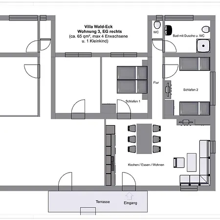 Waldeck - - Eg Apartman *